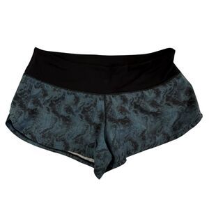 Vuori Omni Performance Athletic Running Short Women Small Lined Blue Tide Dunes
